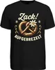 Camiseta para hombre, diseño  , con motivos de pretzels, Vista previa de la imagen del producto 8