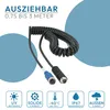 Spiralkabel ELITE | 4-PIN für Rückfahrkameras | 3 Meter Produktbild-Vorschau 7