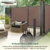 Woodstore24 - WPC Sichtschutzzaun - braun – 7 x Zaun & 8 x Produktbild-Vorschau 2
