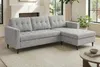 riess-ambiente Ecksofa STOCKHOLM 220cm grau Produktbild-Vorschau 3