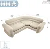 INTEX Aufblasbares Ecksofa 257x203x76 cm 68575NP Produktbild-Vorschau 12