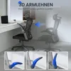 FLEXISPOT Chaise de bureau ergonomique, appui-tête 3D, Voir les images du produit 5