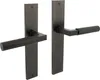 Langschildgarnitur Intersteel Baustil Blind anthrazit matt Produktbild-Vorschau 1
