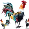 Figurka ogrodowa metalowa kogut 39x12x40 cm Podgląd zdjęcia produktu 12