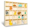 Creative Deco Wandvertoningskast Planken, 44.5 x 40 x 3 cm, Productafbeelding-voorbeeld 1