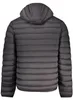 Herrenjacke Schwarz - Lange Ärmel, Kapuze, Reißverschluss, Produktbild-Vorschau 2