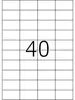 Etiketten Premium A4, weiß 52,5x29,7 mm Papier matt 4000 Produktbild-Vorschau 11