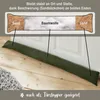 REDBEST Zugluftstopper Seattle" dunkelgrün 120x10 cm" Produktbild-Vorschau 4