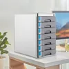 Kovová zásuvka Box File Cabinets Storage Organizátor Náhled obrázku produktu 6