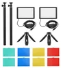 Andoer 2-częściowy zestaw oświetlenia wideo LED USB Podgląd zdjęcia produktu 2