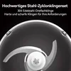 Close-up of a blade set inside a transparent container. Produktbild-Vorschau