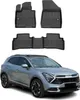 2021-2025 Kia Sportage tappetini TPE nero 4 pezzi Anteprima dell’immagine prodotto 1