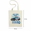 Aus Dem Weg Ich Bin Schon 10 Stoffbeutel Jutebeutel Canvas Produktbild-Vorschau 2