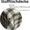 JEMIDI Stofftischdecke Bierbanktischdecke für Biertische Produktbild-Vorschau 2