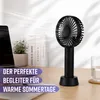 Mini ventilateur de poche, 3 vitesses, avec batterie, Voir les images du produit 4