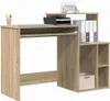 vidaXL Schreibtisch Sonoma-Eiche 120,5 x 44 x 88,5 cm Produktbild-Vorschau 3