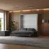 Schrankbett  mit  Anthrazit  SOFA M1 160x200 Vertikal Produktbild-Vorschau 2