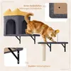 Yaheetech Katzen Kletterwand, 4er Set, inkl. Katzenhöhle Produktbild-Vorschau 5
