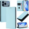 Litchi Leder Handyhülle für iPhone 18 Pro Max Wallet Produktbild-Vorschau 1