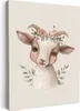 Wanddeko 50x70 cm - Kinder Bohemian - Ziege - Boho, Produktbild-Vorschau 1