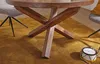 FineBuy Table de salle à manger ronde Ø 120 cm en bois Voir les images du produit 5