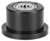 4PCS Gym Machine Roller Wheels 42mm Universal Metal Bearing Produktbild-Vorschau 3
