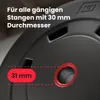 Hop-Sport Hantelset 105 kg 1x Langhantel-Stange, 1x SZ Produktbild-Vorschau 4