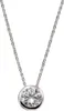 F Collier 925/- Sterling Silber 42+5cm weiß Zirkonia weiß Produktbild-Vorschau 1