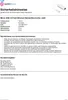 A document with product information and safety instructions. Produktbild-Vorschau