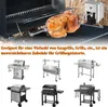A collage of different grills and a rotisserie spit with a chicken. Náhled obrázku produktu
