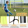 COSTWAY, lot de 2 petits buts de football pour enfants, Voir les images du produit 6