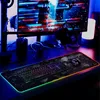 Tapis de souris RGB gamingPolyuréthane- 80x30 cm - Noir Voir les images du produit 7
