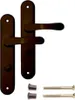 Türgriff Langschild Türbeschlag Drückergarnitur Türklinke Produktbild-Vorschau 1