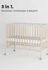 Beistellbett 60x120 cm mit Matratze Cloud Air, Rollen & Produktbild-Vorschau 3