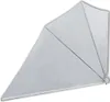 vidaXL Faltbarer Balkonfächer Grau 160×240 cm Produktbild-Vorschau 3