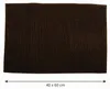 MSV Alfombrilla de baño, Marrón, 60x40, Braun, Einfarbig, Produktbild-Vorschau 5