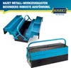 HAZET Metall-Werkzeugkasten, leer, L x B x H: 575 mm x 210 Anteprima dell’immagine prodotto 5