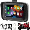5 Zoll wasserdichtes CarPlay Navi für Motorrad mit Dual Produktbild-Vorschau 2
