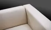 Close-up of the corner of a white couch. Produktbild-Vorschau