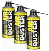 Oputec 3x 400ml Druckluftspray Air Duster Tastatur Reiniger Produktbild-Vorschau 1