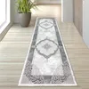 Designer Teppich mit Muster Grau Cream Beige Größe - 200 x Produktbild-Vorschau 3