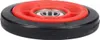 A close-up, isolated shot of a washing machine drum roller wheel. Voir les images du produit