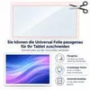 Schutzfolie für Blackview Tab 20 Displayfolie Universal Produktbild-Vorschau 9