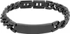 Akzent Panzerarmband mit Identplatte, 316L Edelstahl, Produktbild-Vorschau 1