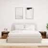Nachttische mit LED-Leuchten 2 Stk. Räuchereiche 50x40x45 Produktbild-Vorschau 3