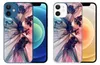 Two iPhone 13 Mini phones with decorative cases are displayed side-by-side against a white background. Produktbild-Vorschau