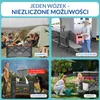 Outdoorowy wózek kempingowy hamulec 100kg boczna kieszeń Podgląd zdjęcia produktu 4