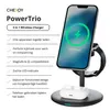CHEROY PowerTrio 3-in-1 Draadloze Oplader - 15W Qi Productafbeelding-voorbeeld 7