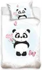 Povlečení bavlna do postýlky Roztomilá Panda 100x135, 40x60 Náhled obrázku produktu 2