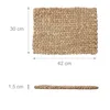 Set di 6 tovagliette Relaxdays, design intrecciato, Anteprima dell’immagine prodotto 4